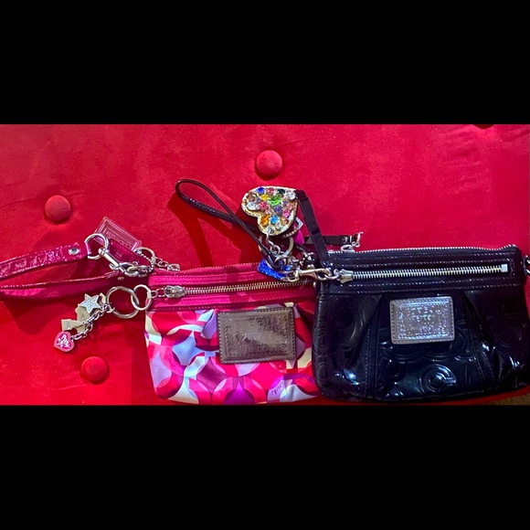 COACH POPPY Wristlets package deal